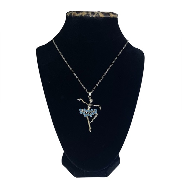 🆕 Ballerina Necklace - Lt Blue - Picture 4 of 12